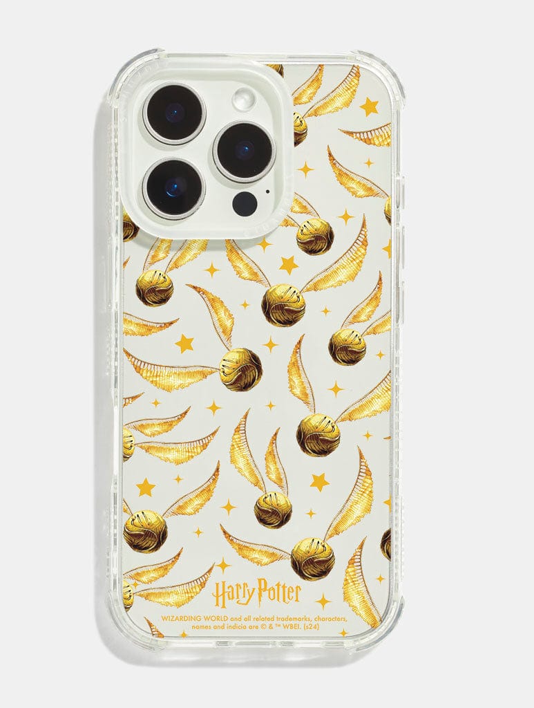 Harry Potter x Skinnydip Golden Snitch Shock iPhone Case Phone Cases Skinnydip London