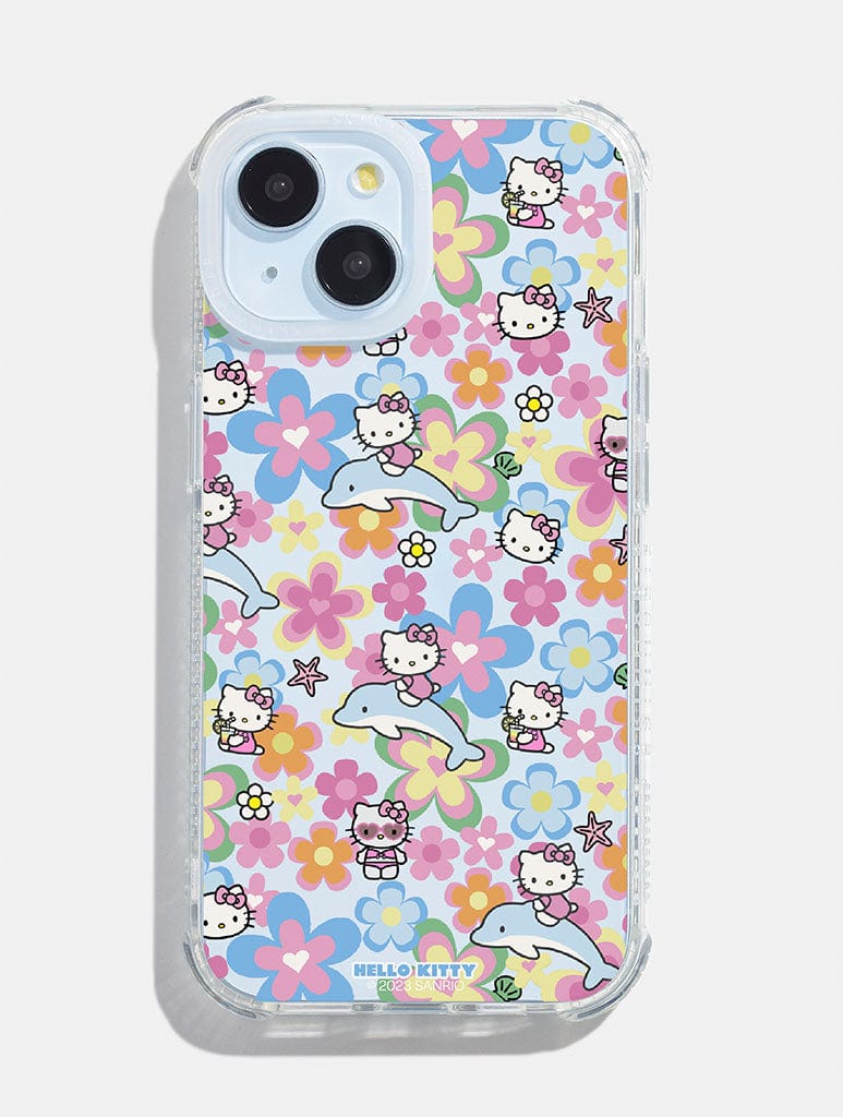 Hello Kitty x Skinnydip Beachy Print Shock iPhone Case Phone Cases Skinnydip London