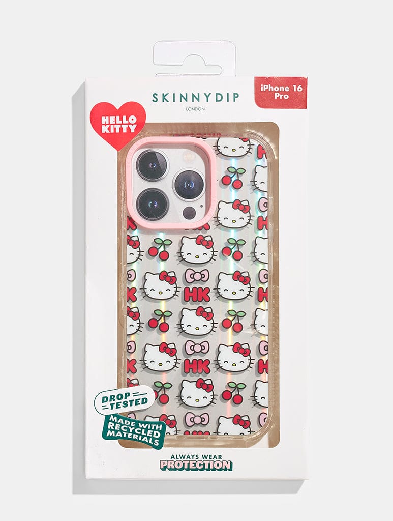 Hello Kitty x Skinnydip Cherry Repeat Case Phone Cases Skinnydip London