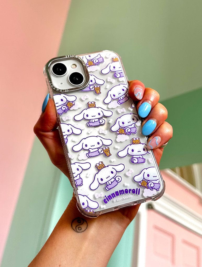 Hello Kitty x Skinnydip Cinnamoroll Purple Shock iPhone Case