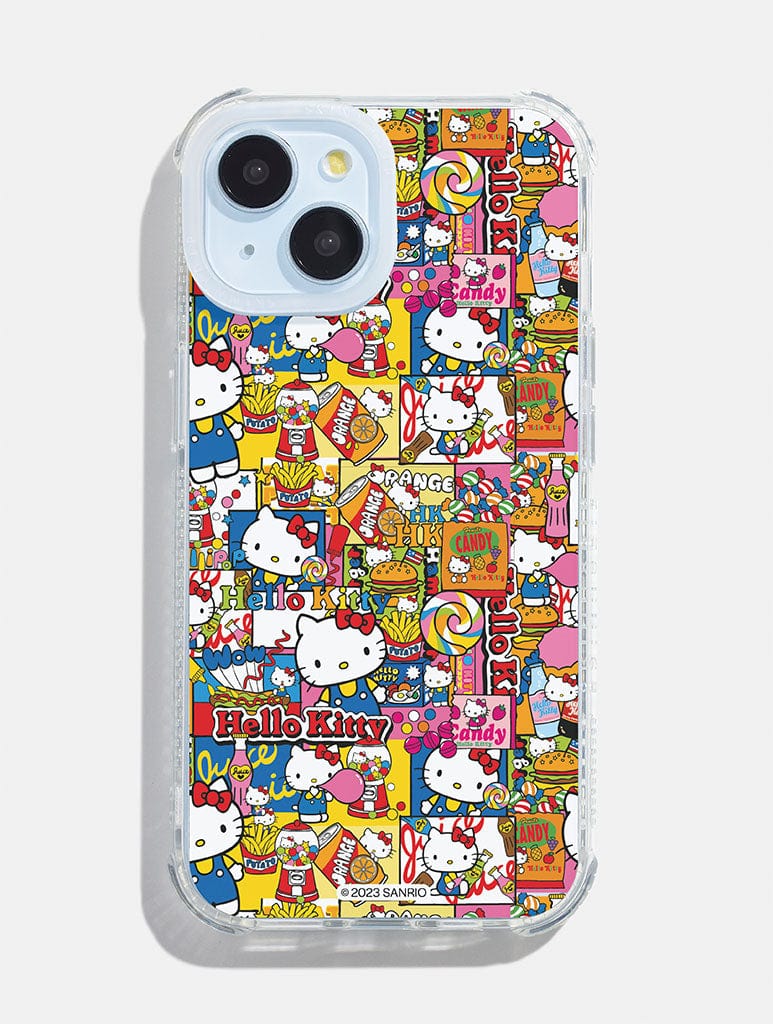 Hello Kitty x Skinnydip Food Print Shock iPhone Case Phone Cases Skinnydip London