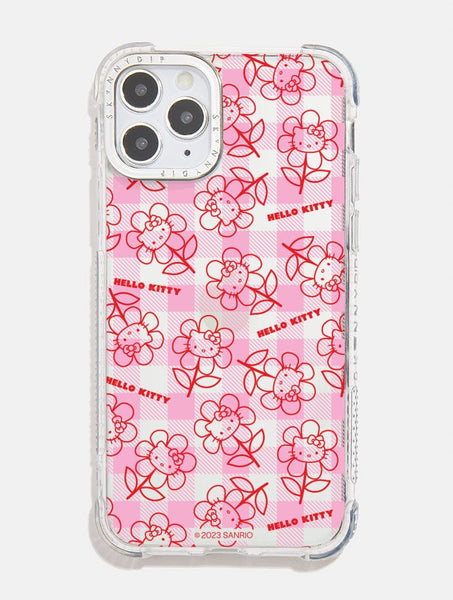 Hello Kitty x Skinnydip Gingham Flower Shock iPhone Case