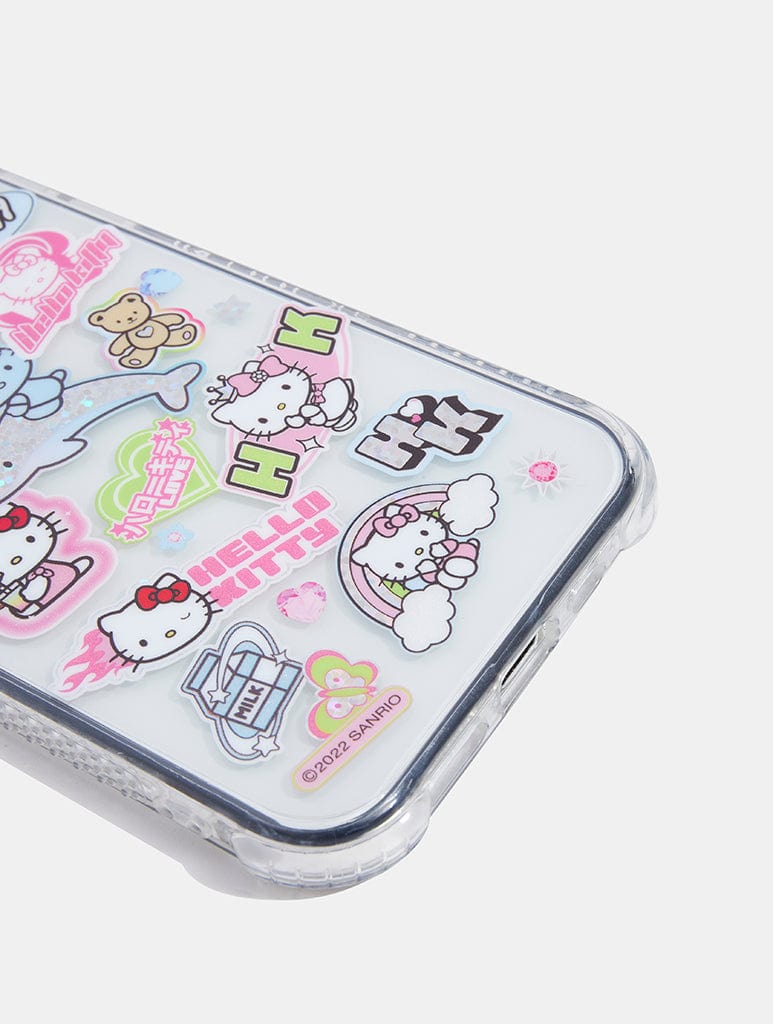 Hello Kitty x Skinnydip Retro Sticker Shock iPhone Case Phone Cases Skinnydip London