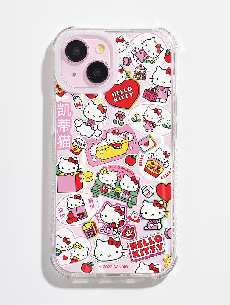 Hello Kitty x Skinnydip Sticker Shock iPhone Case Phone Cases Skinnydip London