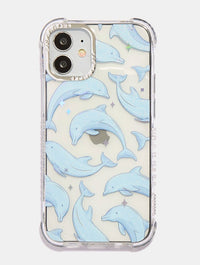 Holo Dolphin Shock iPhone Case Phone Cases Skinnydip London