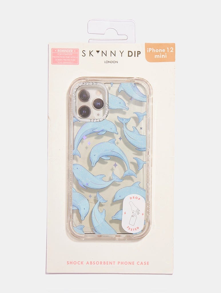 Holo Dolphin Shock iPhone Case Phone Cases Skinnydip London