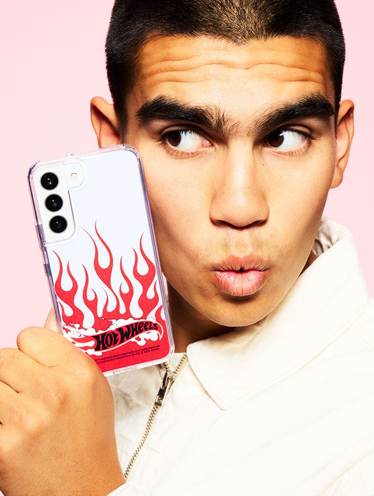 Hot Wheels x Skinnydip Flame Android Case Phone Cases Skinnydip London