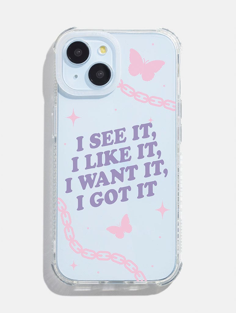 I See It, I Like It Shock iPhone Case Phone Cases Skinnydip London