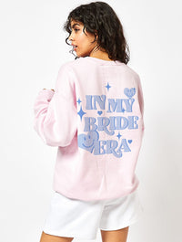 In My Bride Era Sweatshirt In Pink Hoodies & Sweatshirts Skinnydip London