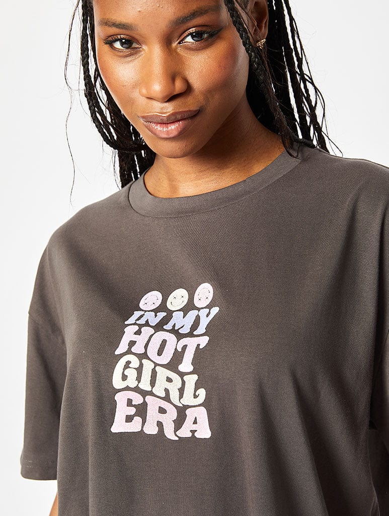 In My Hot Girl Era Oversized T Shirt Shop Graphic T Shirts