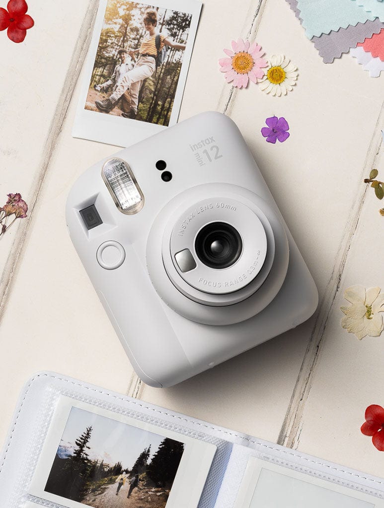 Instax Mini 12 Camera - Clay White | Shop Instax | Skinnydip London