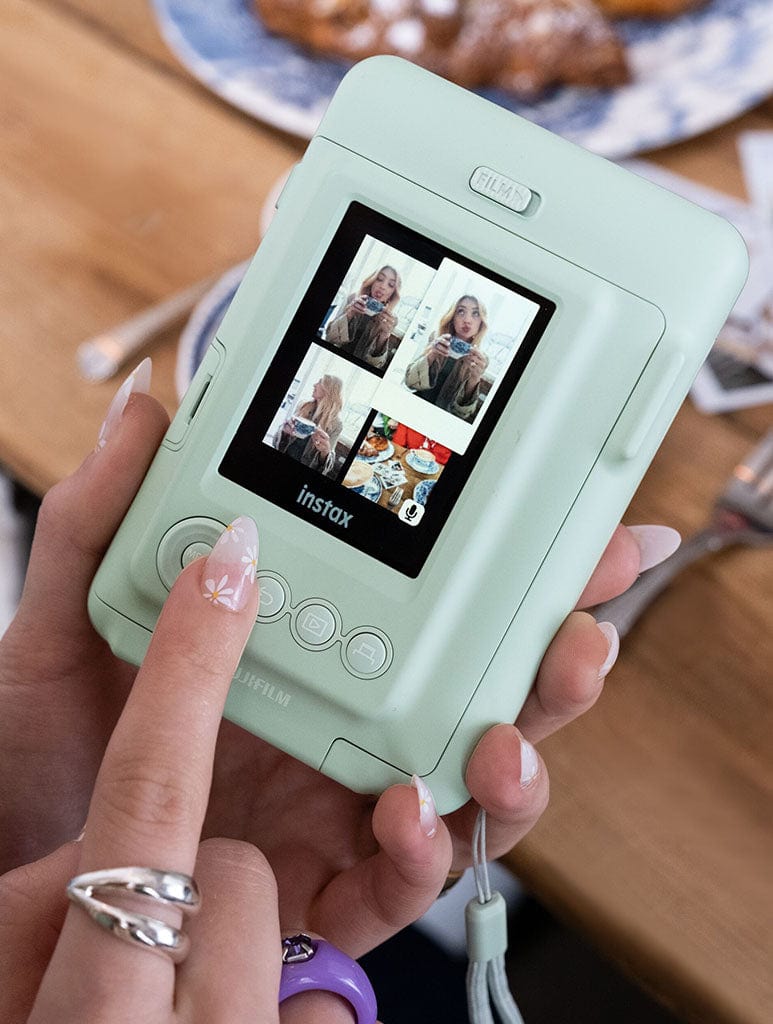 Instax Mini LiPlay in Matcha Green Tech Instax