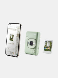 Instax Mini LiPlay in Matcha Green Tech Instax