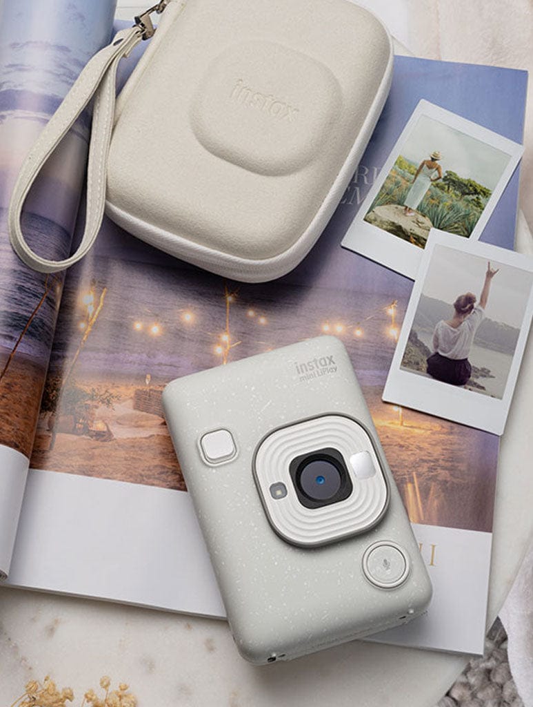 Instax Mini LiPlay in Misty White Tech Instax