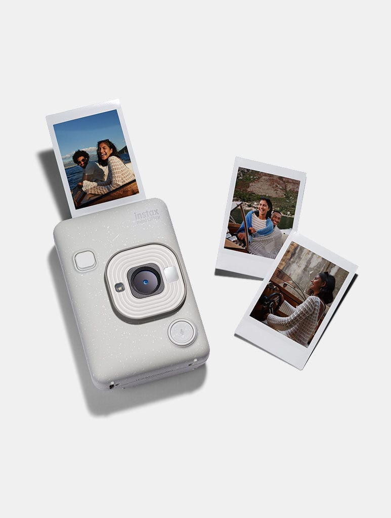 Instax Mini LiPlay in Misty White Tech Instax