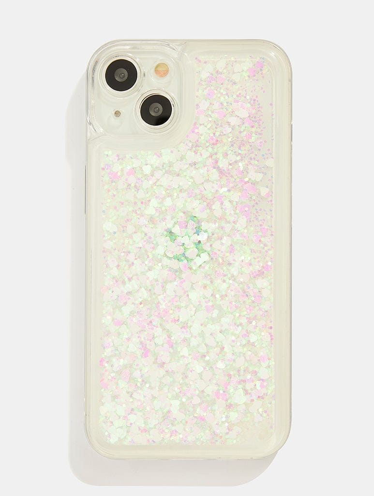 Iridescent Glitter Liquid Filled Case Phone Cases Skinnydip London