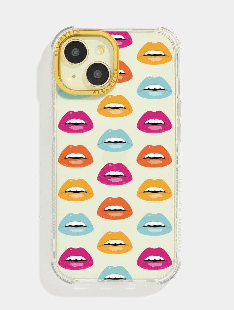 Jael Makelemi x Skinnydip Lips Shock iPhone Case Phone Cases Skinnydip London