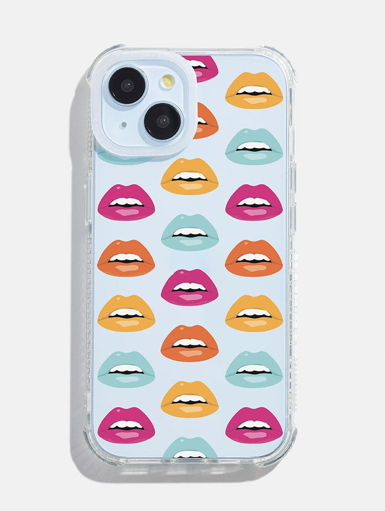 Jael Makelemi x Skinnydip Lips Shock iPhone Case Phone Cases Skinnydip London