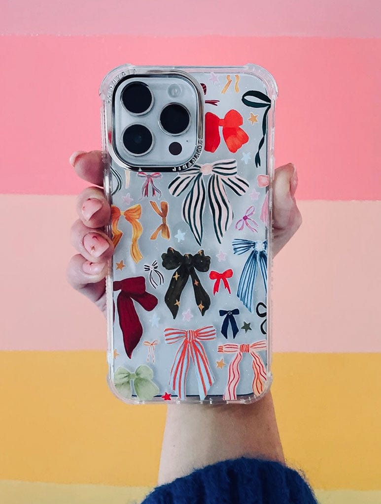 Kate Fox x Skinnydip Bows Shock iPhone Case Phone Cases Skinnydip London