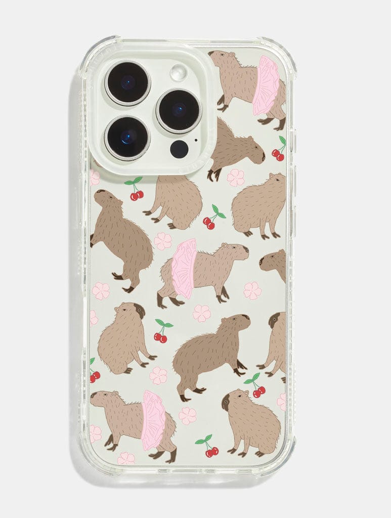 Katie Foylan x Skinnydip Capybara Shock iPhone Case Phone Cases Skinnydip London