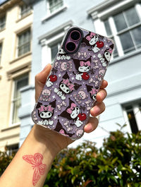 Kuromi x Skinnydip Teddy Bow Case Phone Cases Skinnydip London