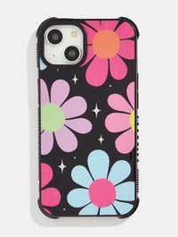 Large Glitter Floral iPhone Shock Case Phone Cases Skinnydip London