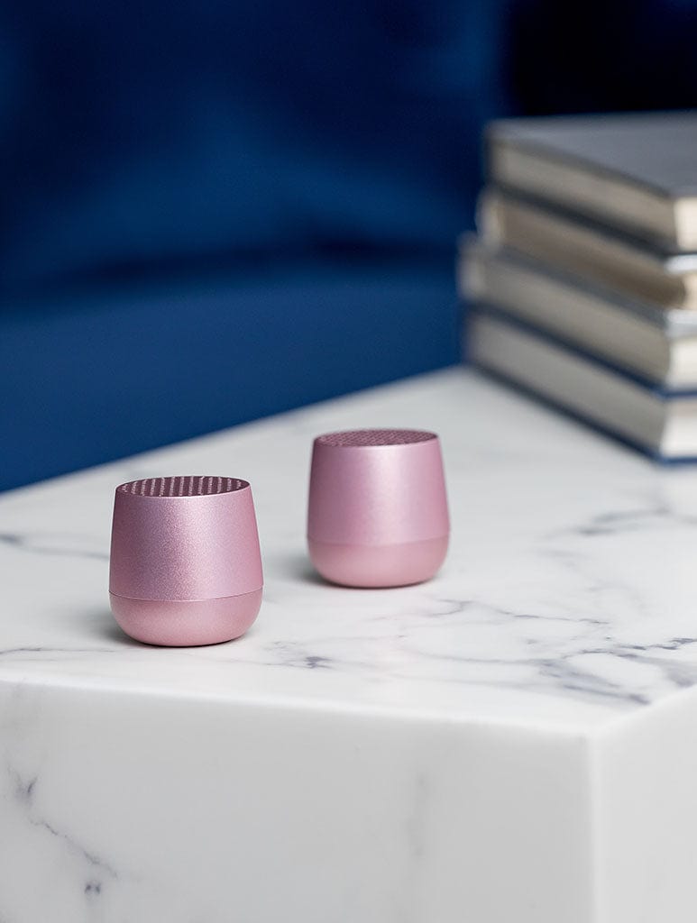 Lexon Mino+ Bluetooth Speaker - Light Pink