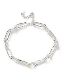 Liars & Lovers Molten Silver Link Necklace Jewellery Liars & Lovers