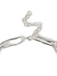 Liars & Lovers Molten Silver Link Necklace Jewellery Liars & Lovers