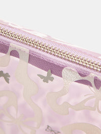 Lilac Butterfly Swirl Wash Bag Makeup Bags & Washbags Skinnydip London