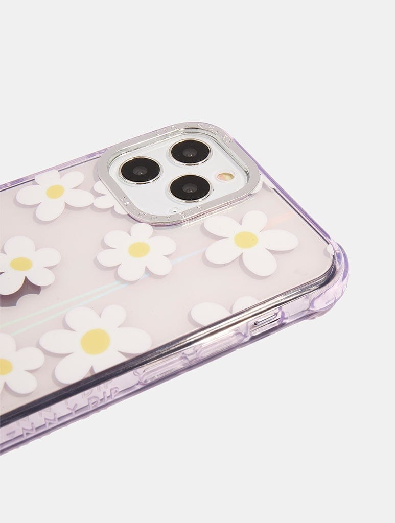 Lilac Daisy Holo iPhone Case iPhone Cases Skinnydip London