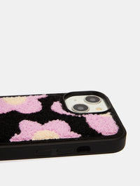 Lilac Flower Tufted iPhone Case Phone Cases Skinnydip London