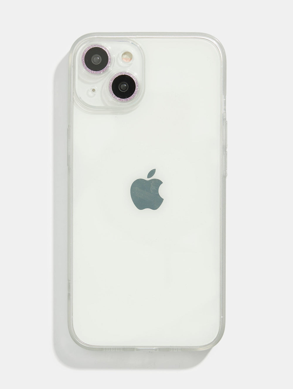 Lilac Glitter Frame iPhone Case Phone Cases Skinnydip London