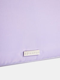 Lilac Happy Face Puffy Laptop Case Laptop Cases Skinnydip London