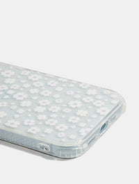 Lilac Holo Daisy Shock iPhone Case Phone Cases Skinnydip London