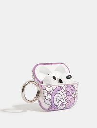 Lilac Snail Airpods Case AirPods Cases Skinnydip London