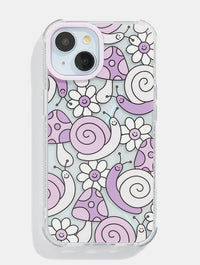 Lilac Snail Shock iPhone Case Phone Cases Skinnydip London