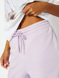 Lilac Sweat Cargo Pants Bottoms Skinnydip London