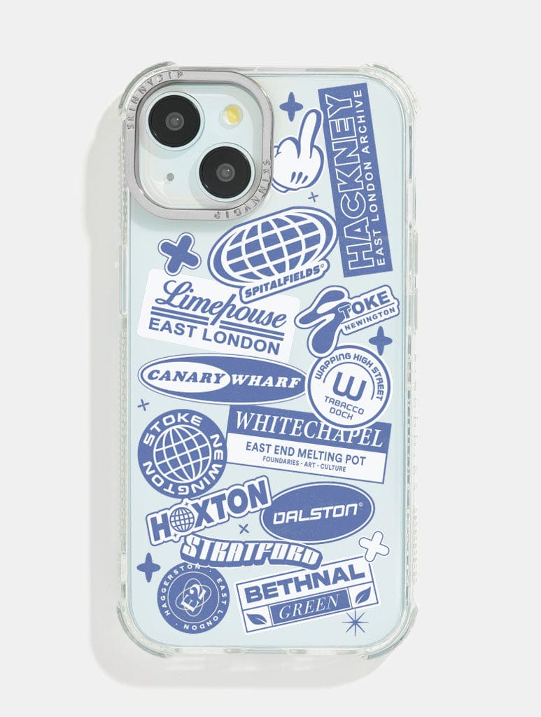 London Sticker Shock iPhone Case Phone Cases Skinnydip London