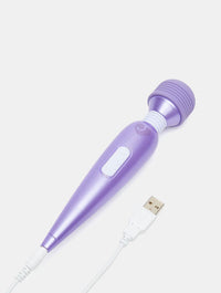 Lovehoney Delight USB Rechargeable Wand Purple Sexual Pleasure Lovehoney