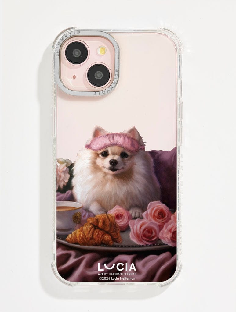 Lucia Heffernan x Skinnydip Pampered Pomeranian Shock iPhone Case Phone Cases Skinnydip London