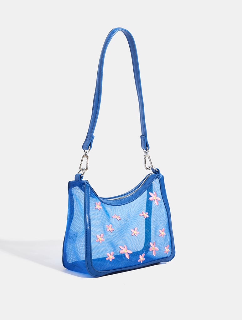 Blue cross tote bag sale