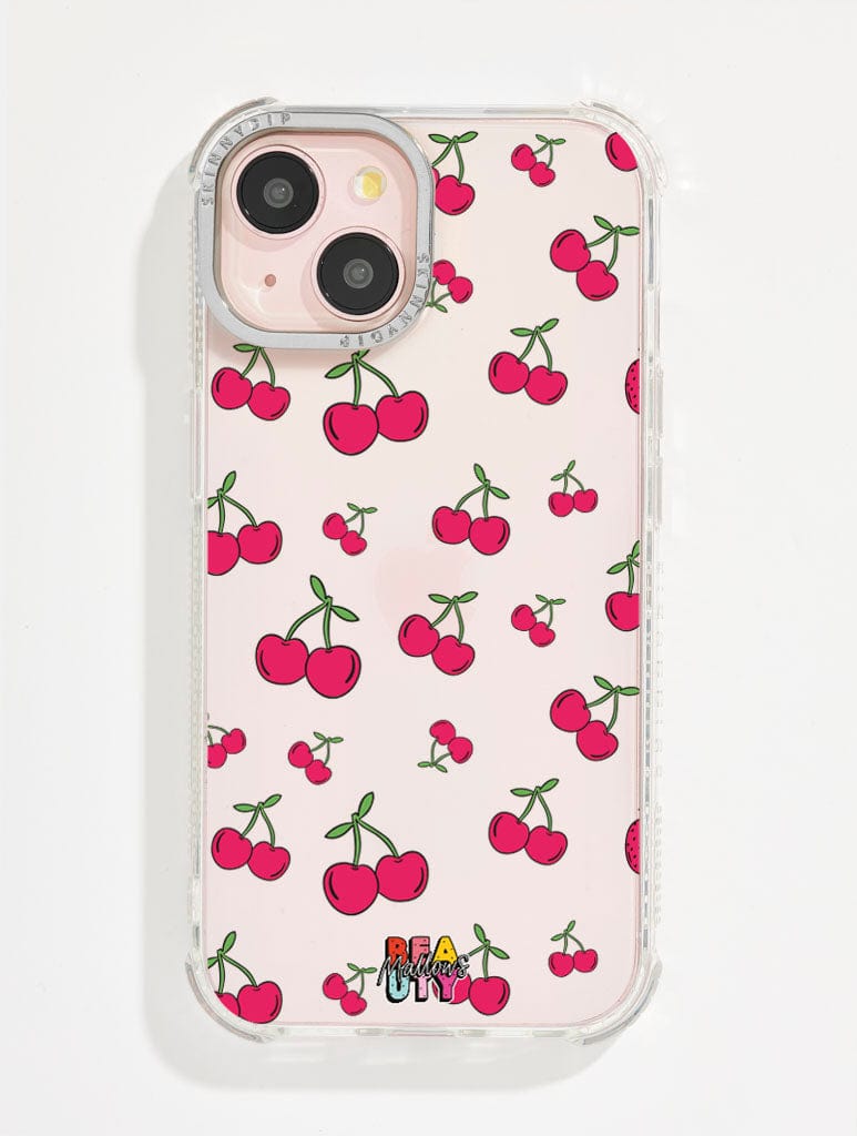 Mallows Beauty x Skinnydip Cherries Shock iPhone Case Phone Cases Skinnydip London