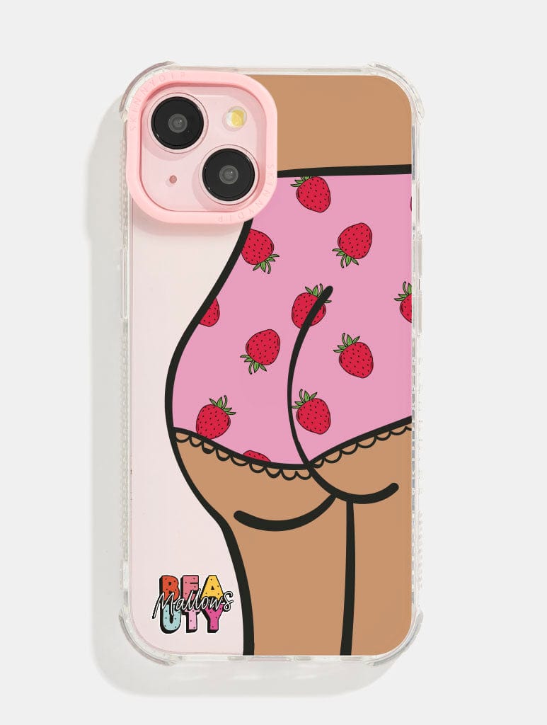 Mallows Beauty x Skinnydip Strawberry Bum Shock iPhone Case Phone Cases Skinnydip London