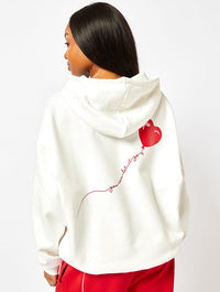 Matilda Hoodie in White Hoodies & Sweatshirts Skinnydip London