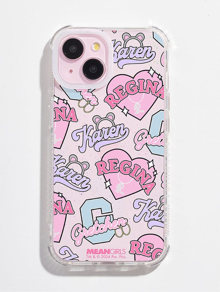 Mean Girls x Skinnydip Name Repeat Shock iPhone Case Phone Cases Skinnydip London