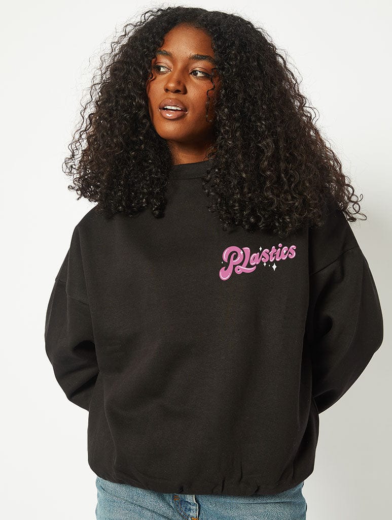 Black sweatshirts hotsell for girls