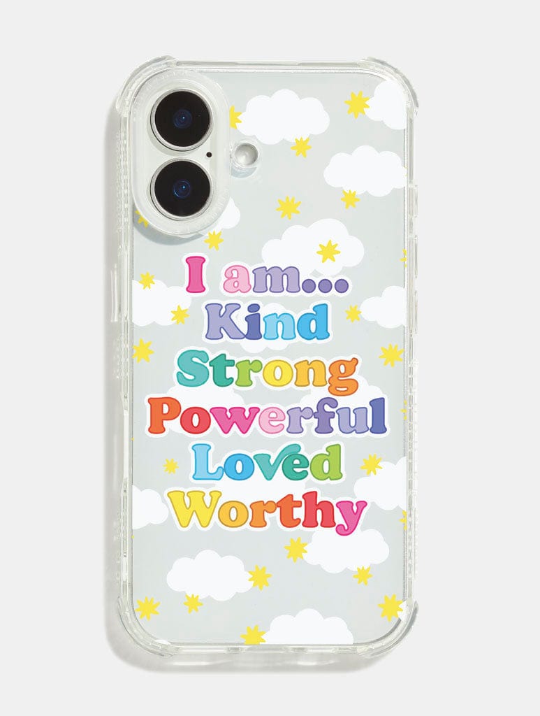 Meg Garrod x Skinnydip Daily Affirmations Shock iPhone Case Phone Cases Skinnydip London