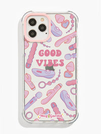 Meg Garrod x Skinnydip Good Vibes Shock iPhone Case Phone Cases Skinnydip London