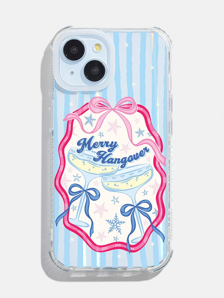 Merry Hangover Shock iPhone Case Phone Cases Skinnydip London